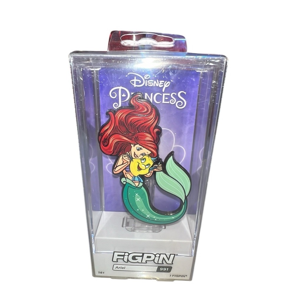 Figpin Disney #991 Ariel Little Mermaid D23 Exclusive LE 1500 NEW IN BOX WDW